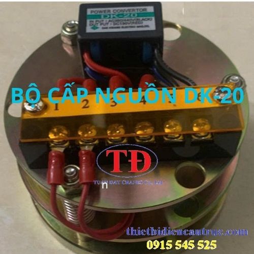 Bộ cấp nguồn thắng từ cầu trục DK-20