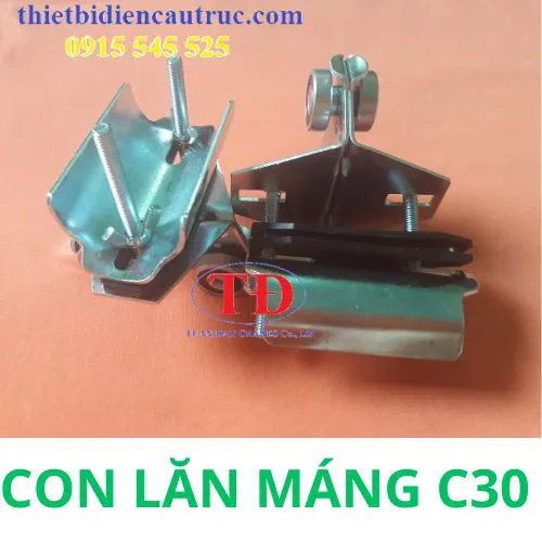 Ray C treo dây điện cầu trục