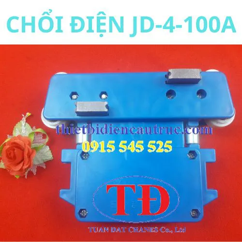 Chổi tiếp điện cho ray hộp kín JD-4-100A