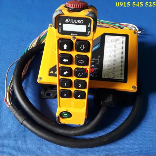 Điều khiển từ xa cầu trục 2 nút, 4 nút, 6 nút, 8 nút, 10 nút, 12 nút