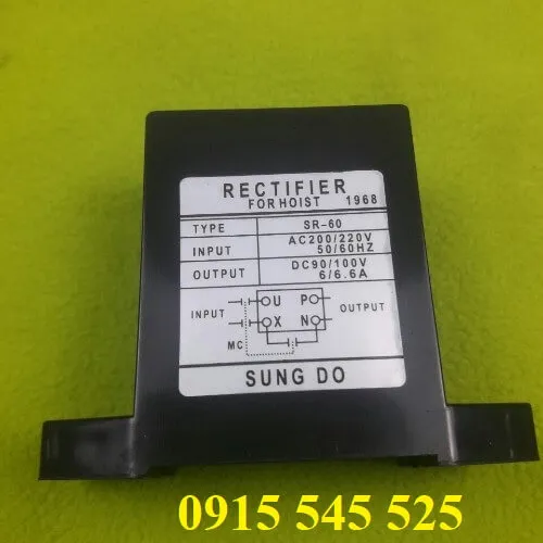 Diot thắng motor cầu trục Sungdo SR-60