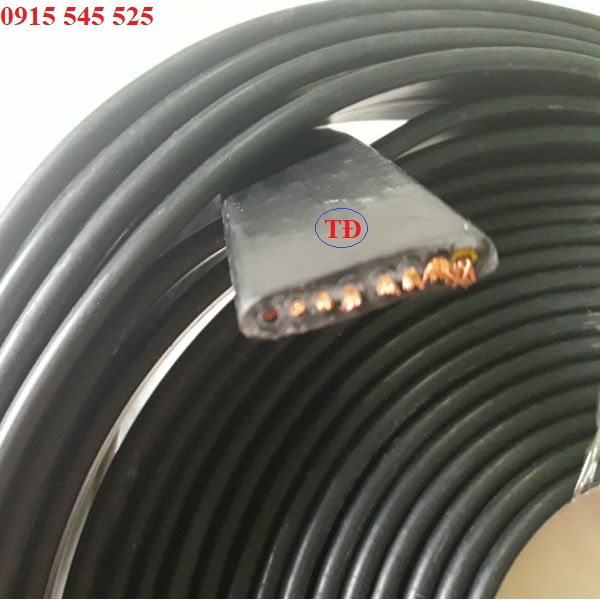 Cáp dẹt cầu trục 8Cx1.5 Cáp dẹt cầu trục 8Cx1.5