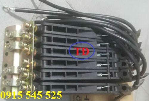 Chổi tiếp điện cầu trục 6P-60A Chổi tiếp điện cầu trục 6P-60A