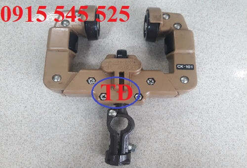 Con lăn dầm I150 treo cáp loại bằng nhựa Con lăn dầm I150 treo cáp loại bằng nhựa