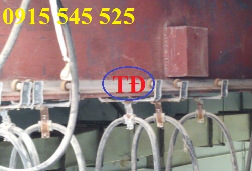 Con lăn dầm I150 treo cáp loại bằng nhựa Con lăn dầm I150 treo cáp loại bằng nhựa