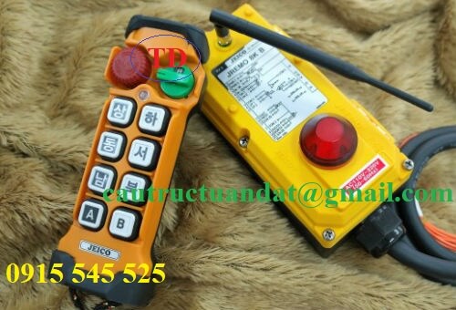 Điều khiển từ xa cầu trục Jeico 8K Điều khiển từ xa cầu trục Jeico 8K