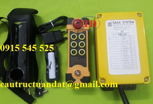 Điều khiển từ xa pin sạc cho cầu trục Điều khiển từ xa pin sạc cho cầu trục