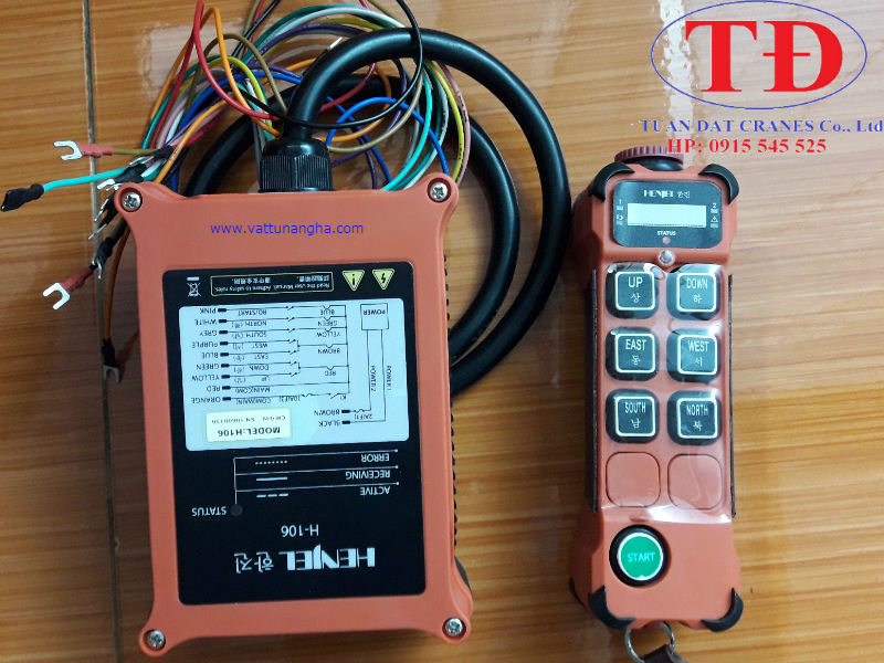 Điều khiển từ xa Henjel H-106 Điều khiển từ xa Henjel H-106