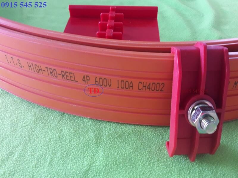 Ray điện an toàn 4P 100A Ray điện an toàn 4P 100A