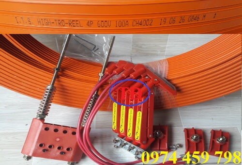 Ray điện an toàn cầu trục hãng ITS Ray điện an toàn cầu trục hãng ITS