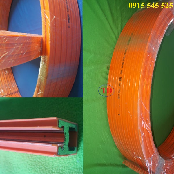 Ray điện an toàn kiểu thanh quẹt Ray điện an toàn kiểu thanh quẹt