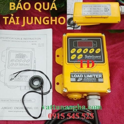 Báo quá tải cầu trục Jungho JDL-100