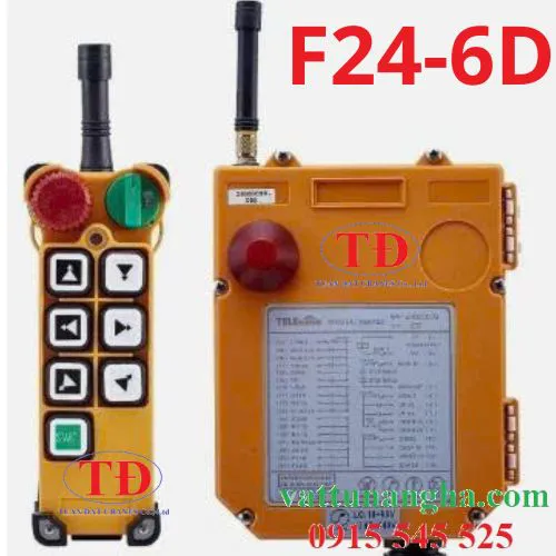Điều khiển cầu trục từ xa F24-6D