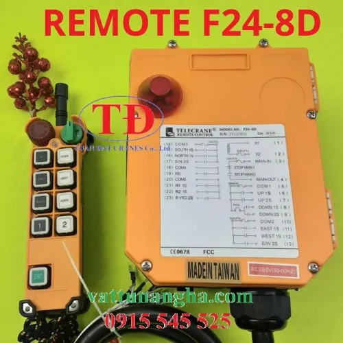 Điều khiển từ xa cầu trục F24-8D