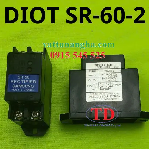 Đi ốt chỉnh lưu Rectifier Sr-60-2