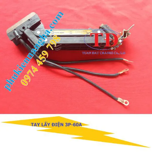 Chổi tiếp điện cầu trục 4P 60A