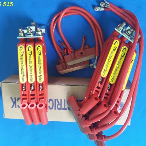 Bộ than chổi tiếp điện cầu trục