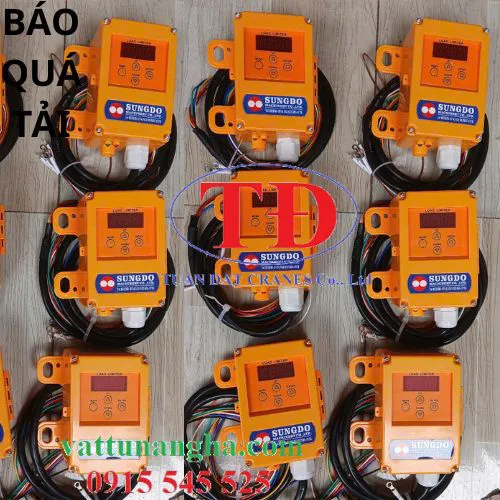 Cảnh báo quá tải cho palang cầu trục