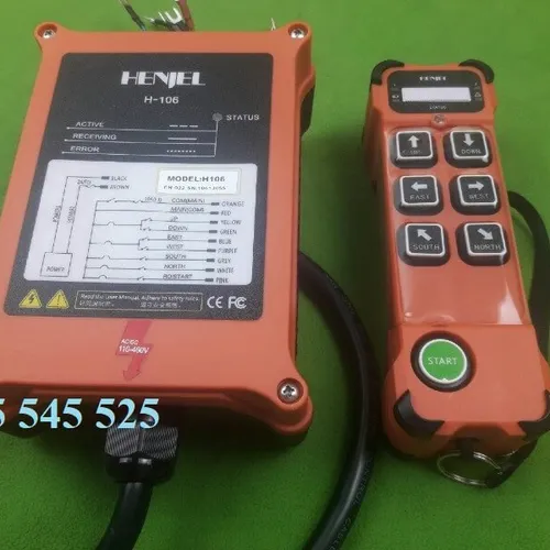 Điều khiển từ xa cầu trục Henjel H106