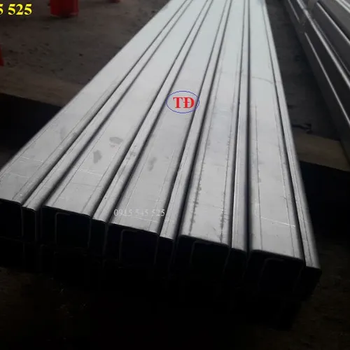 Máng C inox cho cầu trục
