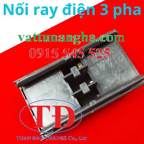 Nối ray điện cầu trục 3 pha
