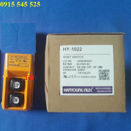 Nút bấm điều khiển cầu trục HY-1022