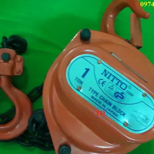 Palang xích kéo tay hiệu Nitto