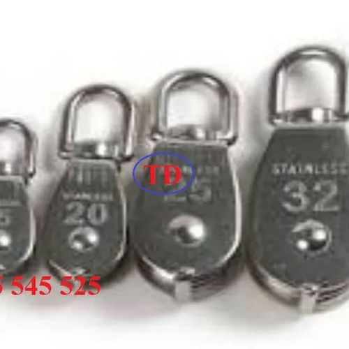 Ròng rọc treo cáp inox 304
