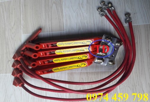 Chổi tiếp điện cầu trục 4P-100A Chổi tiếp điện cầu trục 4P-100A