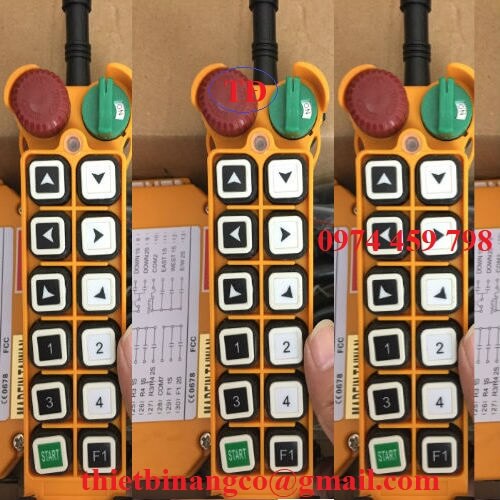 Điều khiển từ F24-12D cho cầu trục Điều khiển từ F24-12D cho cầu trục