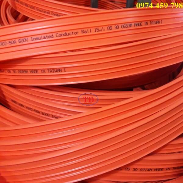 Ray điện an toàn 3P - 50A cho cầu trục Ray điện an toàn 3P - 50A cho cầu trục