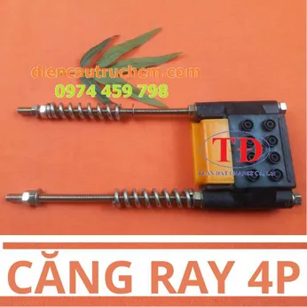 Căng ray điện 4P cho cầu trục