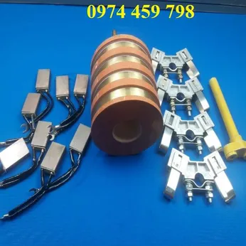 Cổ góp điện 4 pha rãnh âm