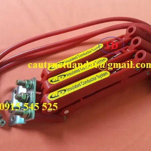 Chổi tiếp điện cầu trục 3P 30A