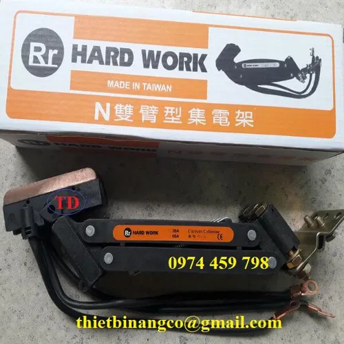 Chổi tiếp điện cầu trục hiệu Hard Work