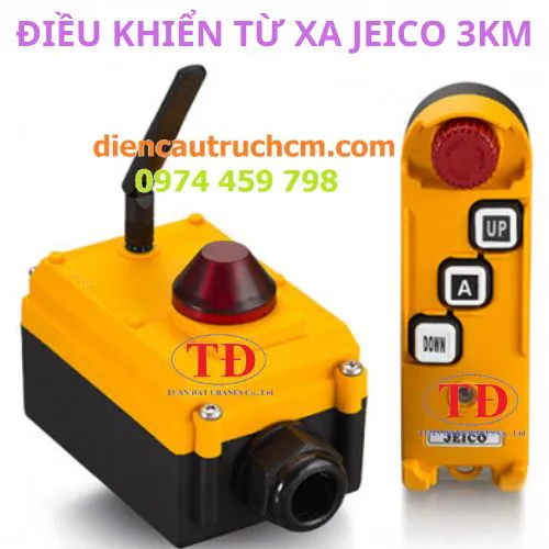 Điều khiển từ xa Jeico 3KM điện áp 12-40V