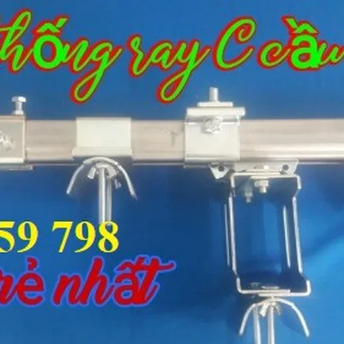 Máng C treo cáp cầu trục