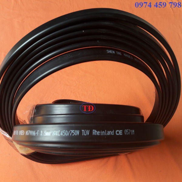 Cáp dẹt loại 14Cx1.5 Cáp dẹt loại 14Cx1.5