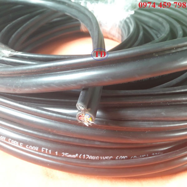 Cáp điều khiển lõi thép 10Cx1.25 Cáp điều khiển lõi thép 10Cx1.25