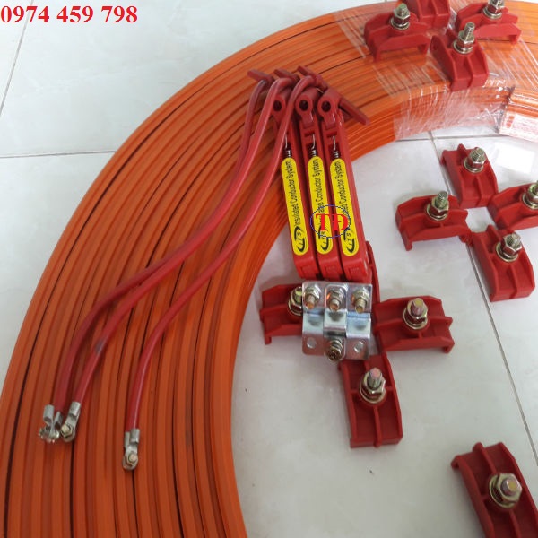 Chổi tiếp điện cầu trục 3P 30A Chổi tiếp điện cầu trục 3P 30A