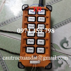 Điều khiển từ xa 1 tay bấm điều khiển 2 palang Điều khiển từ xa 1 tay bấm điều khiển 2 palang