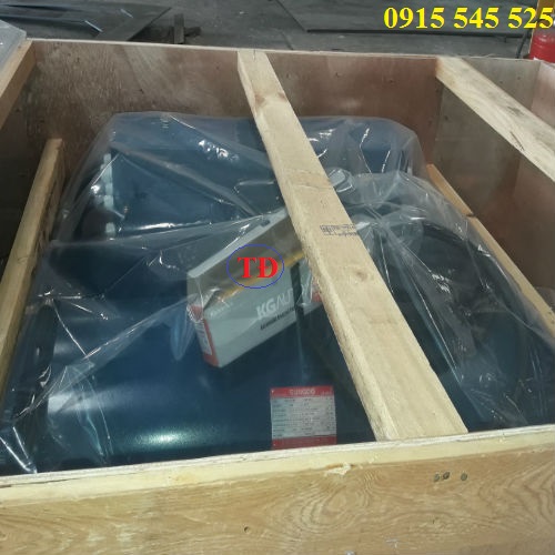 Palang cầu trục còn trong thùng gỗ Palang cầu trục còn trong thùng gỗ