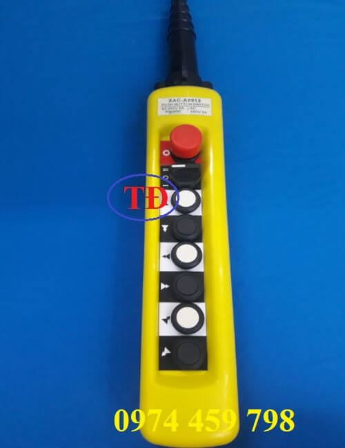 Nút bấm điều khiển cầu trục XAC-A8913 Nút bấm điều khiển cầu trục XAC-A8913