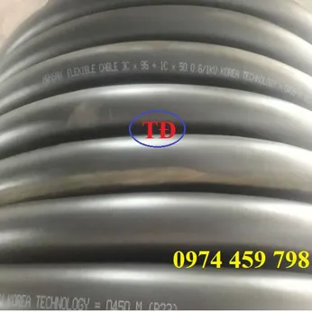 Cáp cao su cầu trục Hwasan