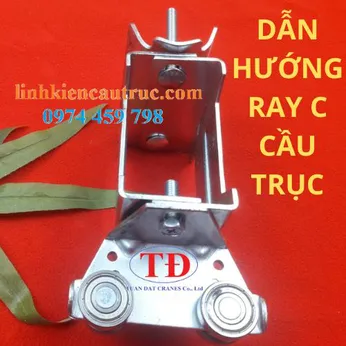 Dẫn hướng đầu ray C cầu trục