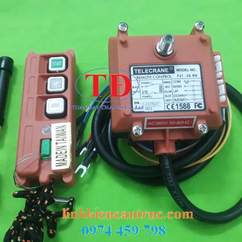 Điều khiển từ xa 2 nút F21-2S 220V