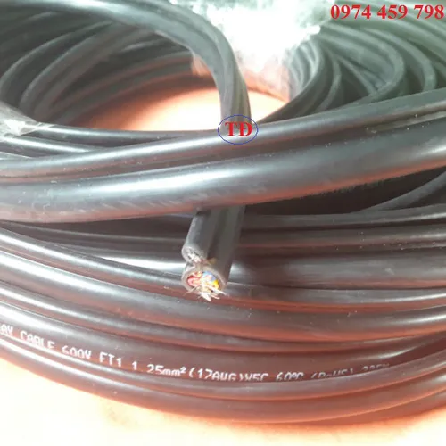 Cáp điều khiển có lõi thép