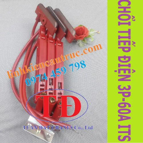 Chổi tiếp điện cầu trục 3P-60A ITS CH3040