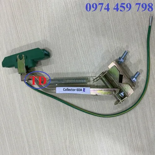 Chổi tiếp điện cầu trục collector 1P Hàn Quốc