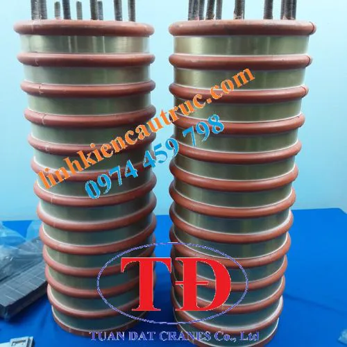 Cổ góp điện 12 vành trục 75